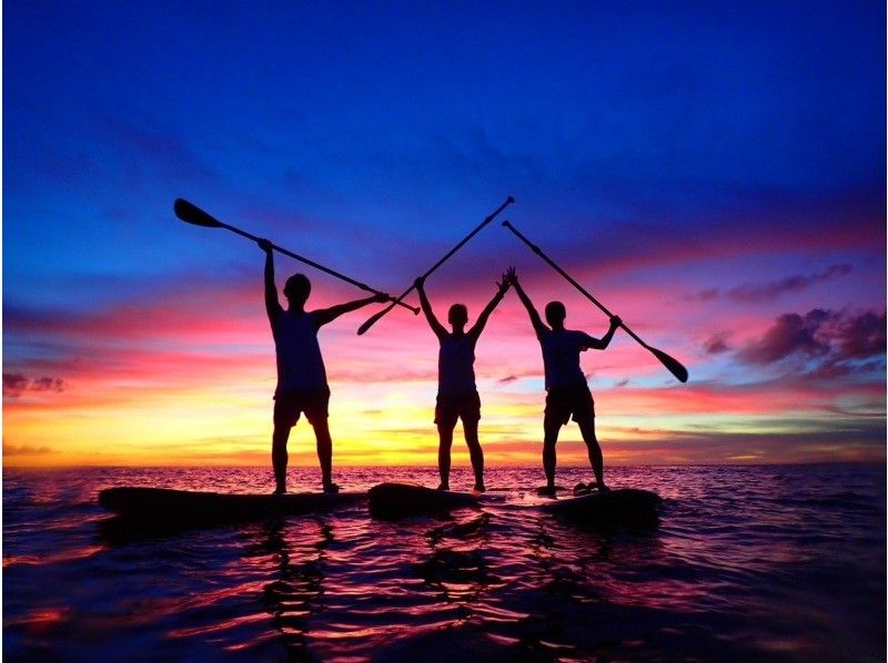 Same-day reservations welcome★【Okinawa, Onna Village】Okinawa, Onna Village】Amazing sunset SUP cruise! Ultimate relaxation, beginners welcome, GoPro footage giftの紹介画像