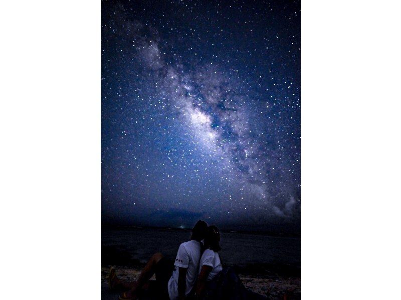 【当日予約OK】☆星空フォト☆美ら星マイスターが撮影&解説つき☆日本一満点の星☆19時30分〜【写真無料】【送迎無料】の紹介画像