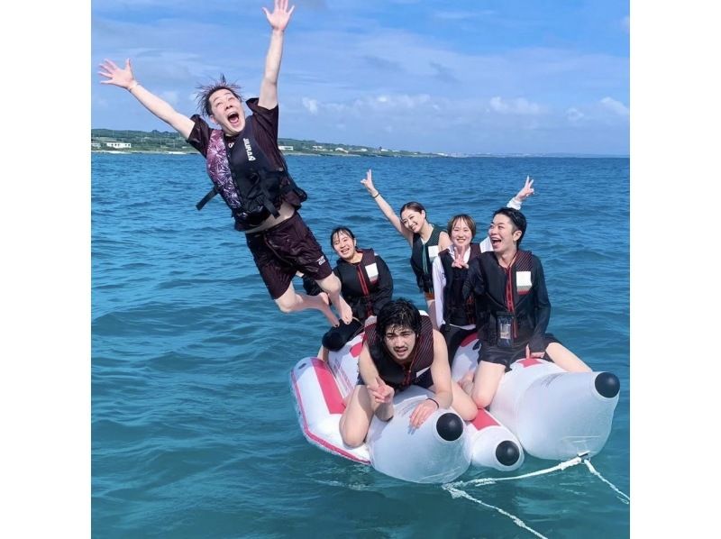 Any number of people can enjoy 7 types of marine sports for 2 hours with the same price for one group!! 30,000 yen for a full private tour!!の紹介画像