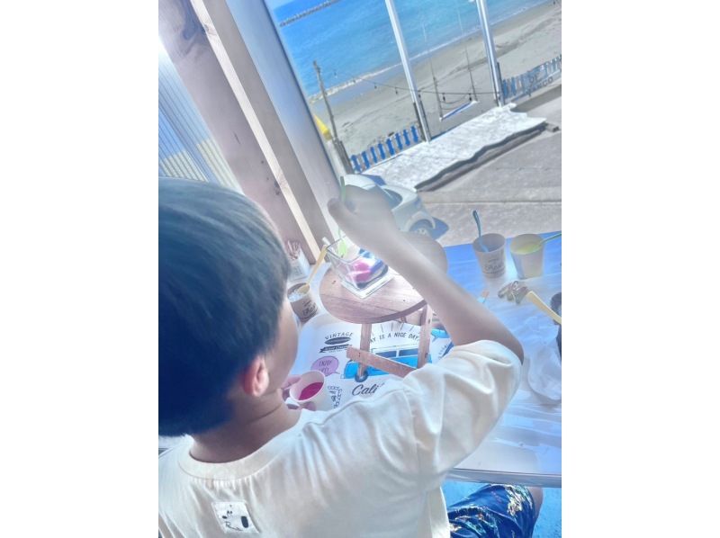 [Aichi, Minamichita] Sand glass making experience while watching the seaの紹介画像