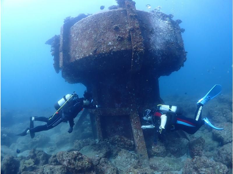 [Near American Village] 1 dive! Chatan boat experience diving! Free video and photo gift!