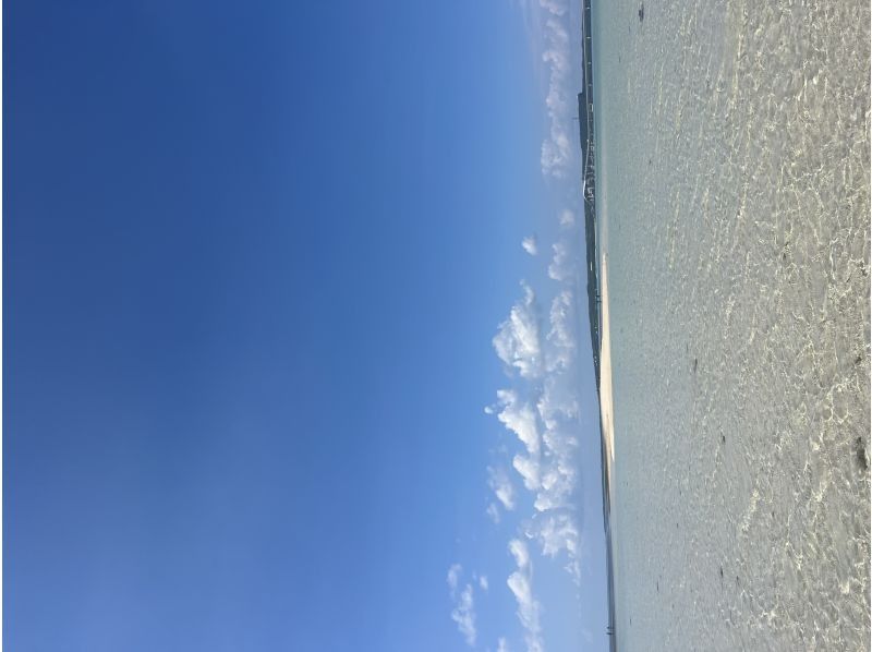 【沖縄・宮古島】ジェットスキーで行くユニの浜、透明な海と白砂の楽園へ出発です。の紹介画像