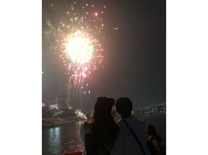 [6/2 รับสมัครล่องเรือชมดอกไม้ไฟ] ดอกไม้ไฟ Senshu Yume ในเทศกาลริมทะเลทาคาอิชิ “สวนสาธารณะฮามาเดระ”の紹介画像