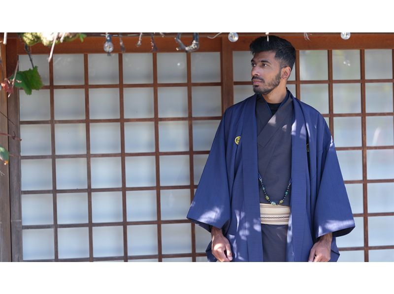 [Kyoto/Kiyomizudera] Men's plan Kimono/Yukata rental *No need to bring anything! We have everything you need to get dressed!の紹介画像