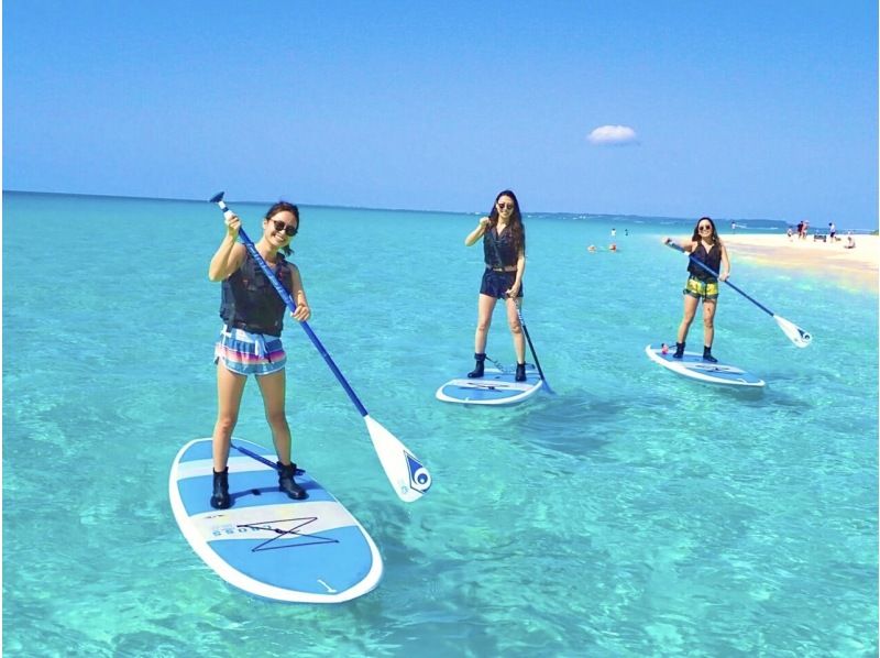 [Miyakojima/Irabujima] Pick-up service available! Blue cave "Sapphire Cave" exploration & snorkeling & stunning beach SUP/canoeing ★ Free photo data!の紹介画像