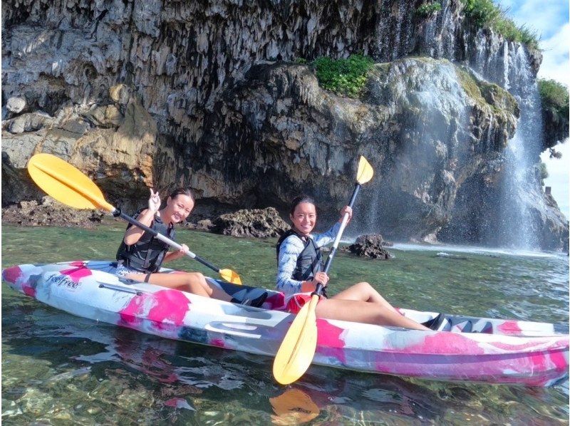 [Miyakojima/Irabujima] Pick-up service available! Blue Cave "Sapphire Cave" snorkeling & Pumpkin Cave exploration & sea kayaking ★ Free photo data/equipment!の紹介画像