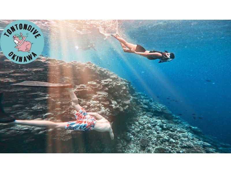 [Okinawa, Manza] Boat entry skin diving (for beginners) 1 diveの紹介画像