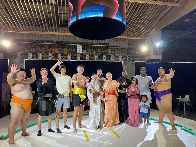 [Izumisano City] ◎Sumo show + sumo & kimono experience ◎"A sumo culture experience that can only be experienced here★" ◎Elementary school students and younger can watch the show and experience sumo for free◎の紹介画像