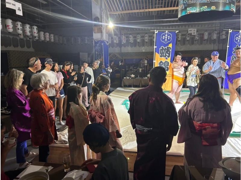 [Izumisano City] ◎Sumo show + sumo & kimono experience ◎"A sumo culture experience that can only be experienced here★" ◎Elementary school students and younger can watch the show and experience sumo for free◎の紹介画像