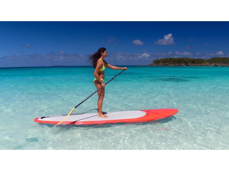 【奄美大島】海からしか行けない⁈コウトリ浜　半日(3時間）プラン！【シュノーケル・SUP・カヤック遊びたい放題！】の紹介画像