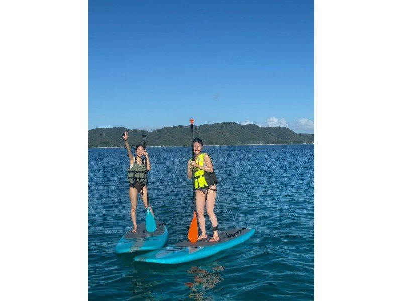 【奄美大島】【当日予約OK！】海からしか行けない⁈コウトリ浜　半日プラン！【シュノーケル・SUP・カヤック】撮影データプレゼント！の紹介画像