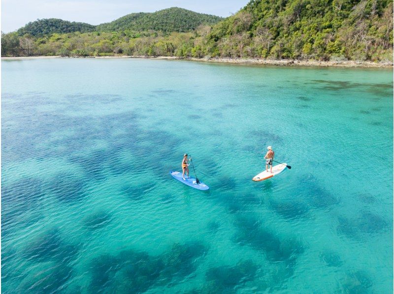 【奄美大島】海からしか行けない⁈コウトリ浜　半日(3時間）プラン！【シュノーケル・SUP・カヤック遊びたい放題！】の紹介画像