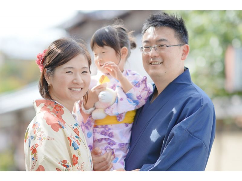 【京都・清水寺】＊ファミリー向け着物レンタル｜家族で日本の伝統を体験＊ 人気観光地、高台寺・清水寺も近くです♪の紹介画像