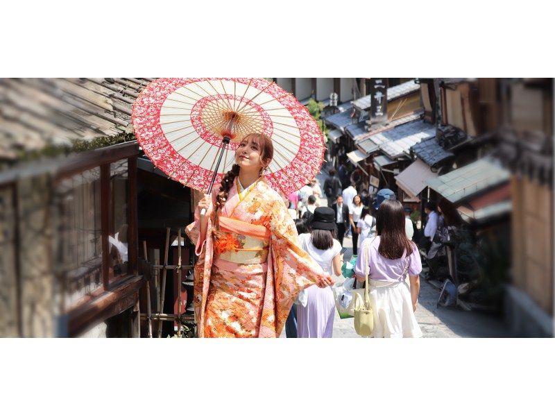 [Kyoto, Kiyomizu-dera Temple] *Rent a furisode to brighten up your graduation ceremony or coming-of-age ceremony* Popular tourist destinations, Kodai-ji Temple and Kiyomizu-dera Temple are also nearby♪の紹介画像