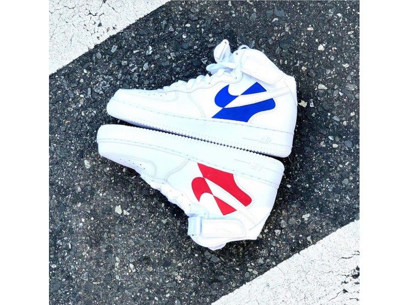 大阪福島区】スニーカーペイント体験 自分だけのカスタムスニーカーを