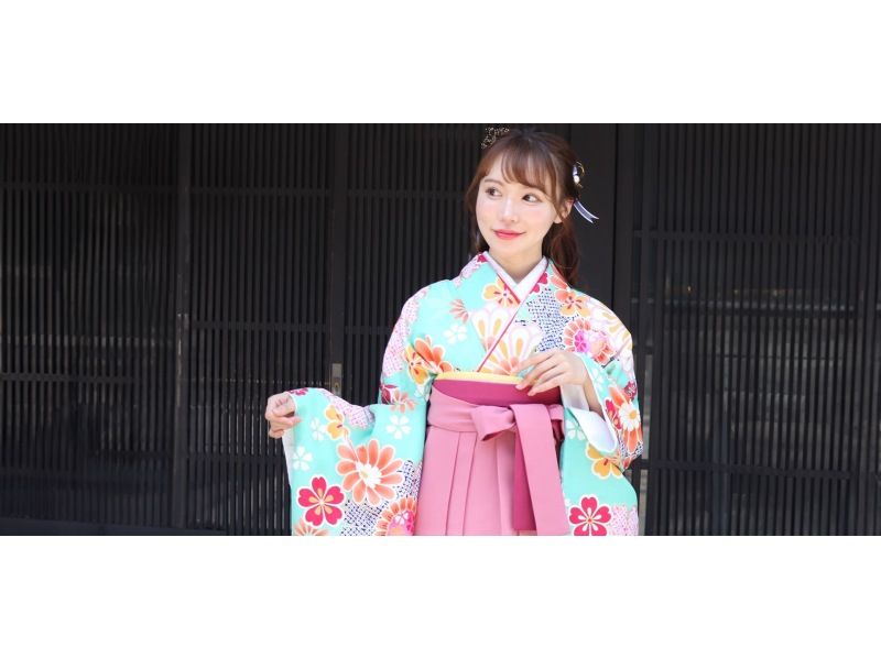 [Kyoto, Kiyomizu-dera Temple] *Ladies' Haori and Hakama rental service | Perfect for graduation ceremonies, coming-of-age ceremonies, and other special occasions * Popular tourist destinations, Kodai-ji Temple and Kiyomizu-dera Temple are also nearby ♪の紹介画像