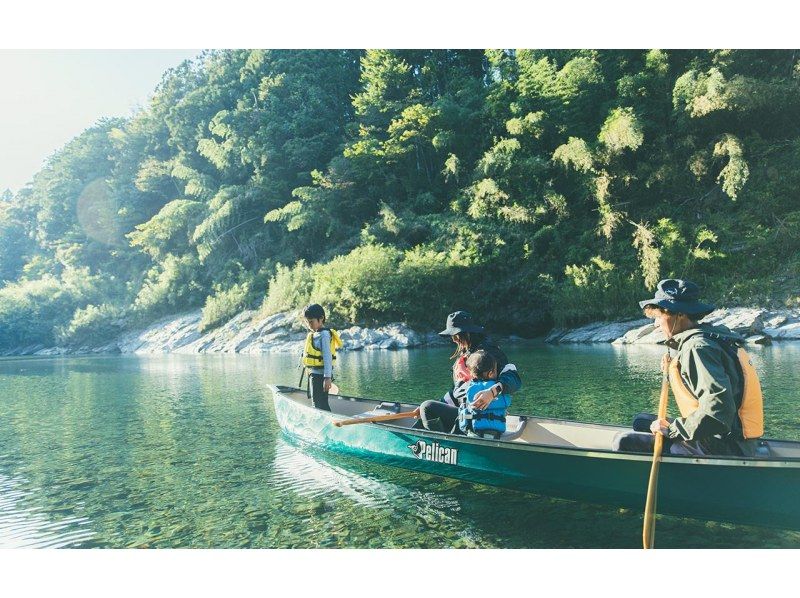 [Mie, Okuise, Canoe] [Clear waters of the Miyagawa River canoe tour] ~ Interact with the waterside forest!の紹介画像