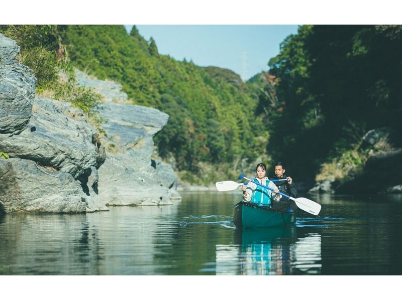 [Mie, Okuise, Canoe] [Clear waters of the Miyagawa River canoe tour] ~ Interact with the waterside forest!の紹介画像