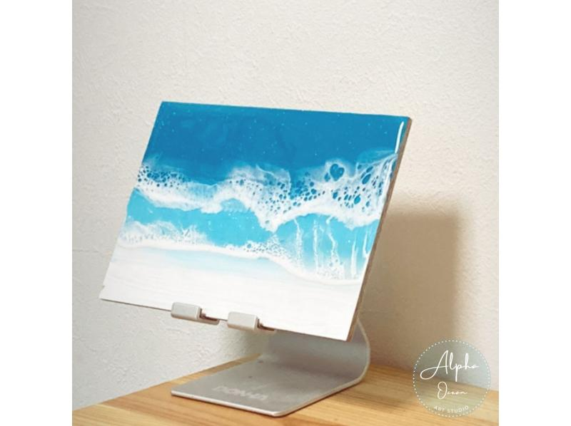 [Tokyo, Sugamo] ~ Ocean Resin Art Creation ~ ◇ Coaster (2 pieces) Course ◇ Recommended for individuals, friends, couples, families, and women ♪ Copyの紹介画像