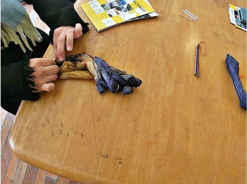 【宮崎・日南海岸/染め物体験】★満足プラン「ハンカチもトートバック」も！自然染料の新万葉染なら地球にも人にも優しい！の紹介画像
