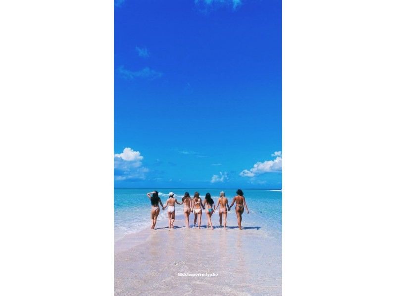 【沖縄県・宮古島】子ども料金有！『ユニの浜』ツアー！ドローン撮影無料！5分で到着！ツアー時間1時間！2歳児以下無料！の紹介画像