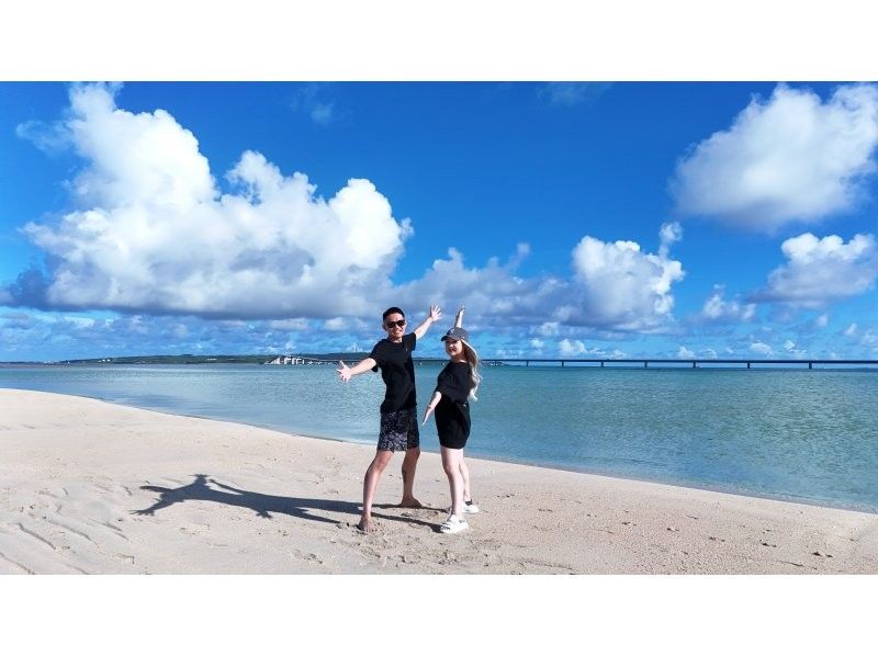 [Okinawa Prefecture, Miyakojima] Landing by boat! "Yuni Beach" tour! Free drone photography! Arrives in 5 minutes! Tour time is 1 hour! Free for children under 2 years old!の紹介画像