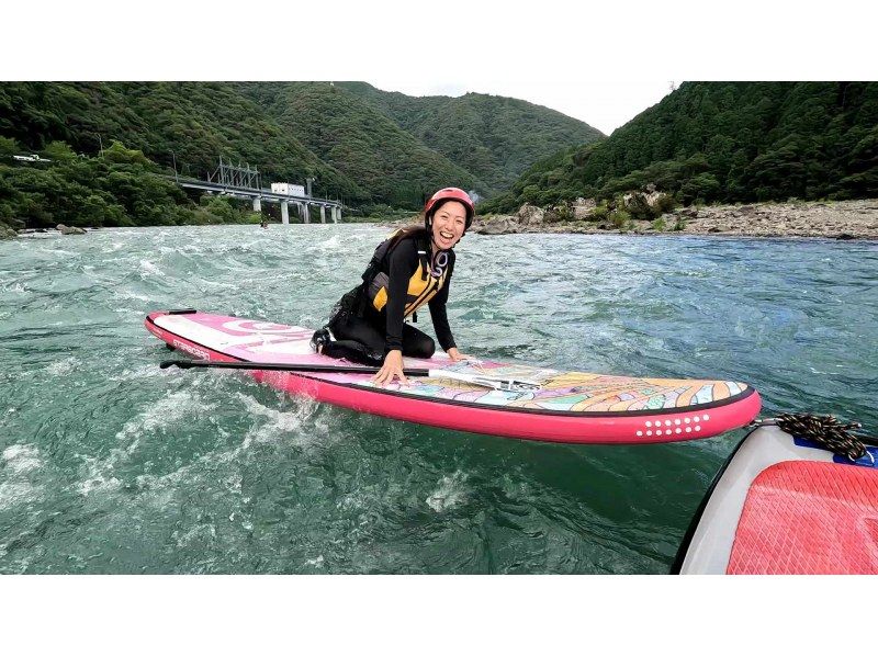[โคจิ / แม่น้ำชิมันโตะ] สัมผัสประสบการณ์ SUP แม่น้ำชิมันโตะแม่น้ำที่น่าตื่นเต้นของการพายเรือ! ระดับความยาก ★★☆の紹介画像