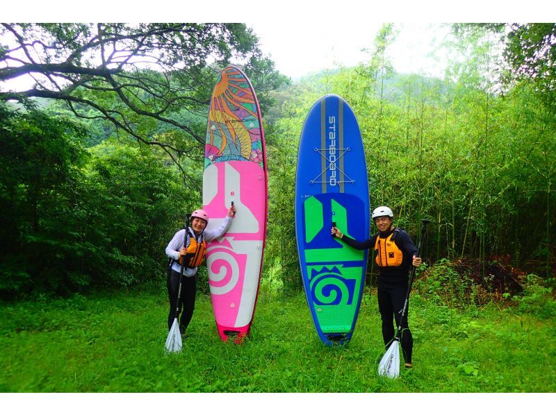 [Kochi・Shimanto River] Shimanto River River SUP (Stand Up Paddle) Experience The exhilaration of paddling your way forward! Difficulty level: ★★☆の紹介画像