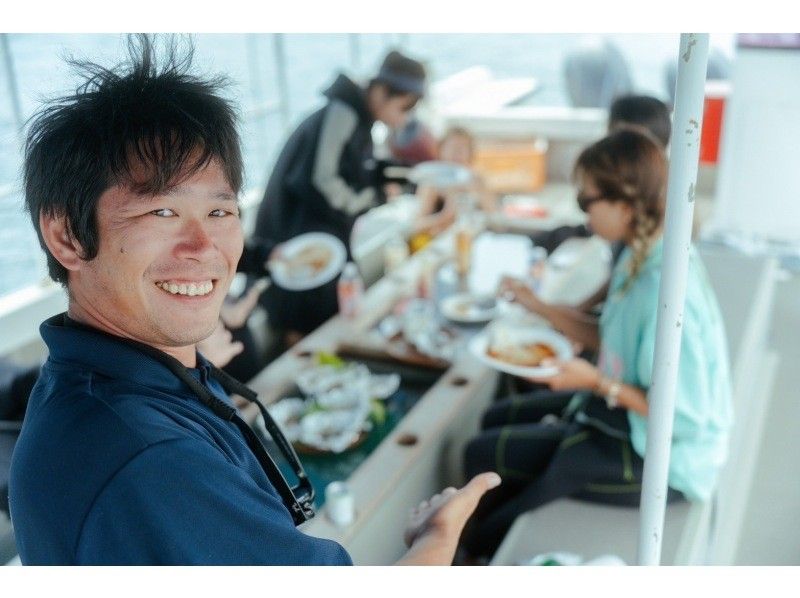 【沖縄・座間味】1日1組限定！船上BBQ付き一日貸切ツアー！日帰り手ぶらOK！少人数～大人数ＯＫ♪ペットOK♪の紹介画像