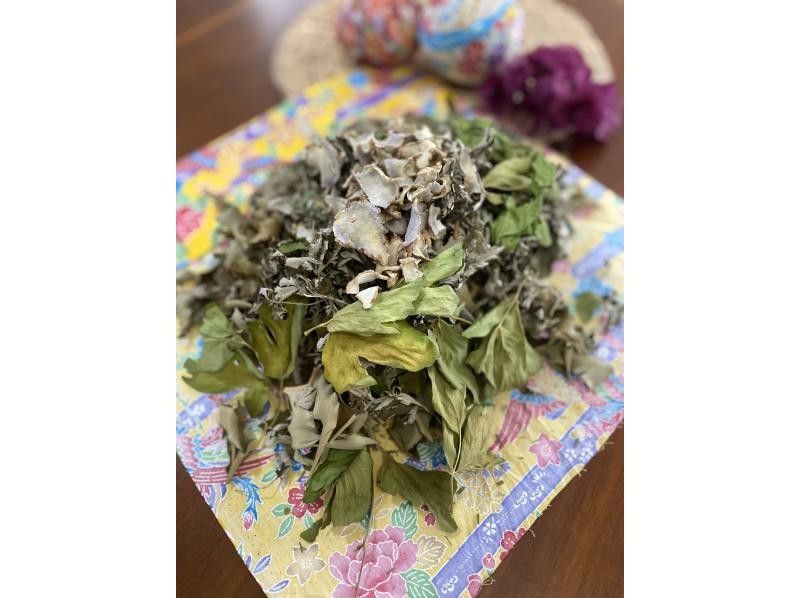 [Okinawa, Ishigaki Island] Handmade herb ball experience using tropical plants (fresh herbs)の紹介画像