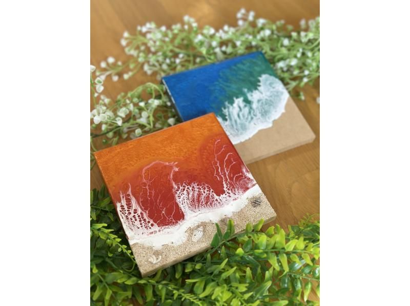 沖縄・宮古島】海レジンアート体験！定番の『オーシャンボード製作