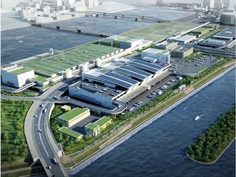 【東京・豊洲＆築地】ガイドと巡る！豊洲市場＆築地場外市場～本マグロ・本ズワイガニ含む海鮮約50種バイキングランチ付【029029-1435】の紹介画像