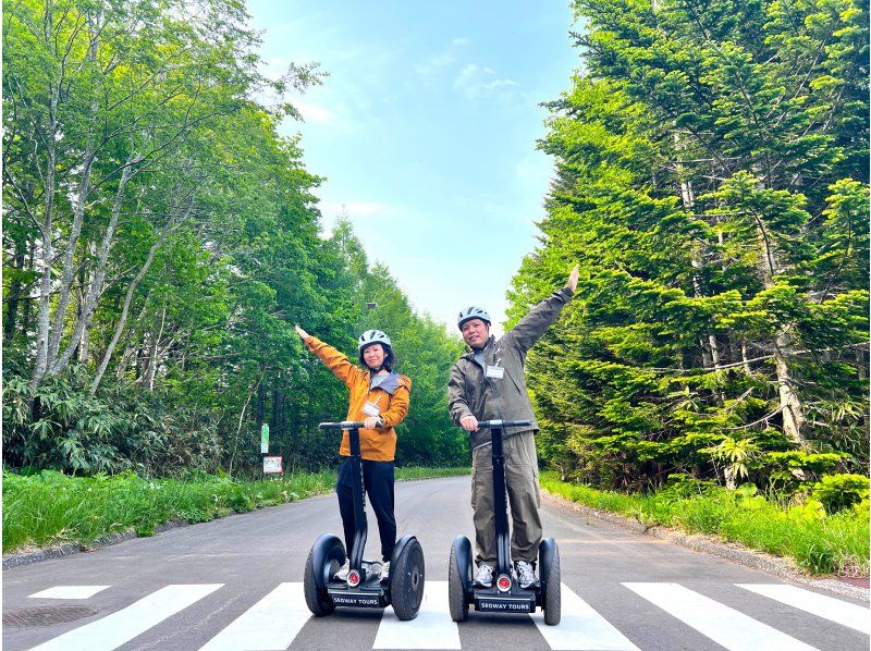 [Hokkaido, Sapporo] Explore the great outdoors ♪ Cherry blossom viewing in spring! Ride a Segway and explore the vast area of Takino Suzuran Hillside Park!の紹介画像