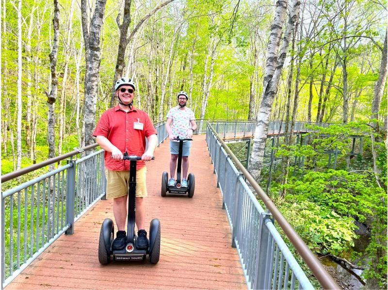 [Hokkaido, Sapporo] Explore the great outdoors ♪ Cherry blossom viewing in spring! Ride a Segway and explore the vast area of Takino Suzuran Hillside Park!の紹介画像