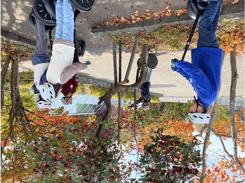 [Hokkaido, Sapporo] Explore the great outdoors ♪ Cherry blossom viewing in spring! Ride a Segway and explore the vast area of Takino Suzuran Hillside Park!の紹介画像