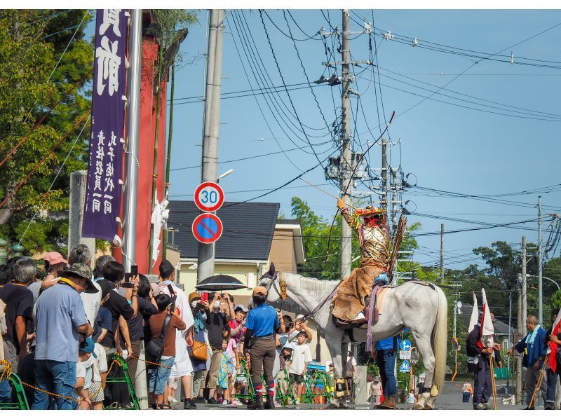 【福島県・いわき市】いわきあるき【いわき名物ガイド】歴史歩きと流鏑馬見学の紹介画像