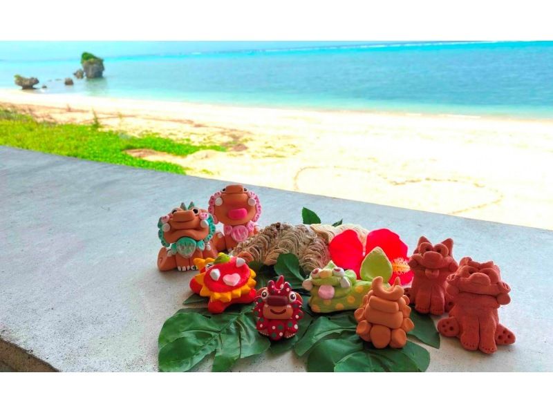 ★Limited time offer 40% off monitor plan★ Unglazed Shisa making + painting / Take home on the day! / Limited to 1-2 participants (Okinawa Shisa making)の紹介画像