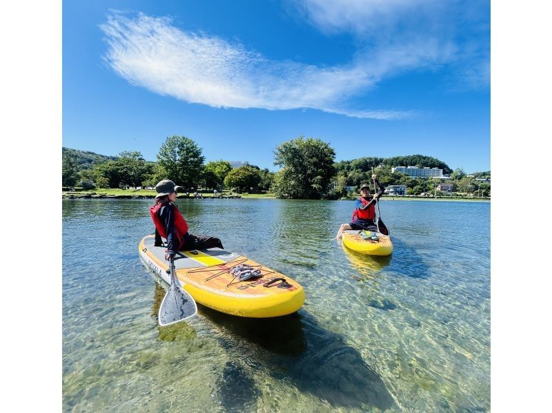 【北海道・洞爺湖】洞爺湖プライベートSUPツアー90分・貸切ツアーでゆったりマイペースに♪の紹介画像