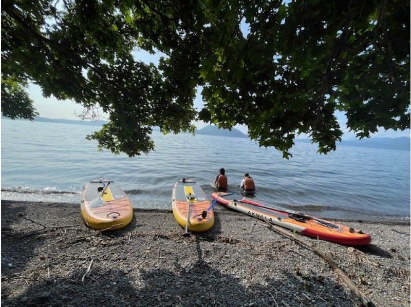 【北海道・洞爺湖】洞爺湖プライベートSUPツアー90分・貸切ツアーでゆったりマイペースに♪の紹介画像