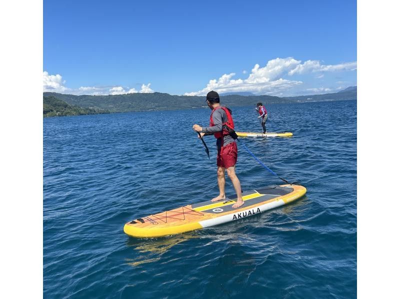 【北海道・洞爺湖】洞爺湖プライベートSUPツアー90分・貸切ツアーでゆったりマイペースに♪の紹介画像
