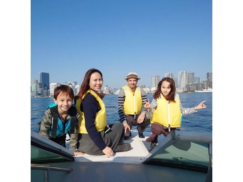 【9:00-17:00、60分钟、每人4,400日元~】Seashanks东京包船游船★东京湾游览★可自带★1-10人の紹介画像