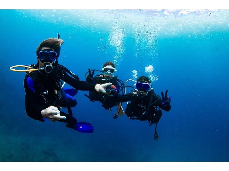 SALE！【北谷・アメリカンビレッジ】サンゴの海！ボート体験ダイビング２dive・動画写真プレゼント！カップル・女性グループの紹介画像