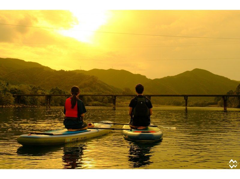 【四万十川/8月限定/夕暮れサップ60分】17:30スタート！の紹介画像
