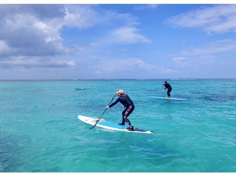 【沖縄・北部／今帰仁】SUPで海を楽しもう♪透明度の高いやんばるの海をSUPクルージングツアー（90分コース）の紹介画像