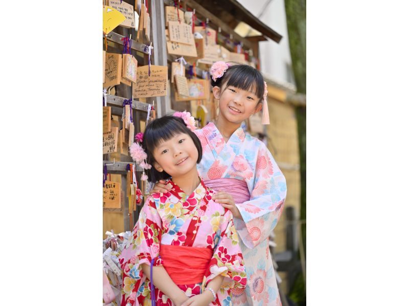 [東京/淺草]兒童計畫 女孩可以變成公主，男孩可以穿著可愛的和服變成武士！の紹介画像