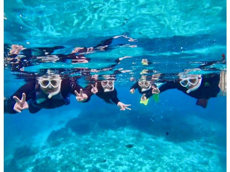 Enjoy a private experience with a small group! Churaumi boat snorkeling tour! (GoPro photo service included)の紹介画像