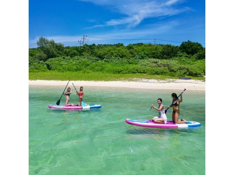 [Miyakojima's lowest price] Recommended for beginners! A short 30-minute SUP experience on a secluded beach ♪の紹介画像