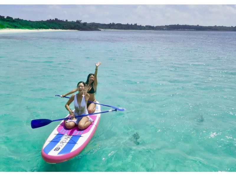 [Miyakojima's lowest price] Recommended for beginners! A short 30-minute SUP experience on a secluded beach ♪の紹介画像