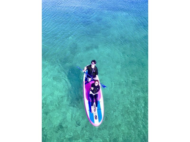 【宮古島最安値】初心者におすすめ！秘境のビーチで30分のチョコットSUP体験♪の紹介画像