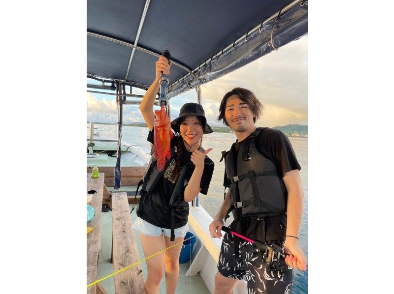 [Target high-quality fish and big catches] Sunset fishing is popular with couples! "Empty-handed & same-day reservations accepted"の紹介画像